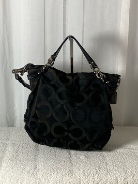 GUC COACH BROOKE SATCHEL BAG L 13” x H 12” x D 5.5”